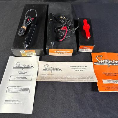 Simpson Probes | Test Probes & Leads | Test Equipment