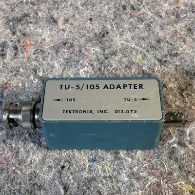 Tektronix TU-5 / TU-105 Adapter | RF Test Accessory | P/N 013-075