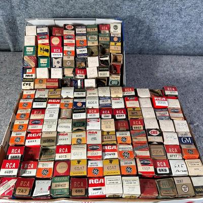 Mixed Vacuum Tube Collection #4 | Assorted Types & Brands | Electronic Components