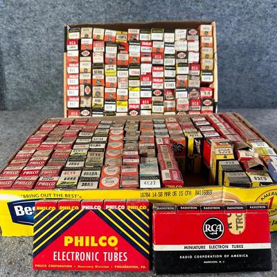 Mixed Vacuum Tube Collection #8 | Assorted Types & Brands | Electronic Components