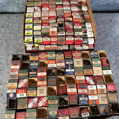 Mixed Vacuum Tube Collection #5 | Assorted Types & Brands | Electronic Components