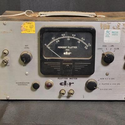 D&R FL-3D | Flutter Meter | Test & Measurement Equipment