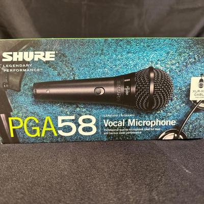 Shure PGA58 | Vocal Microphone | Audio Equipment