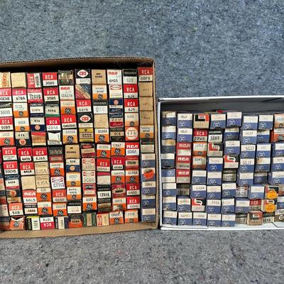 Mixed Vacuum Tube Collection | Assorted Types & Brands | Electronic Components