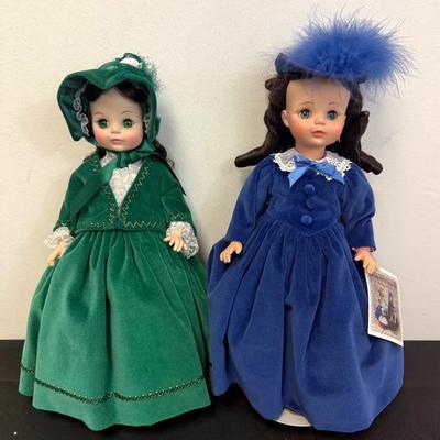 SCARLETT JUBILEE #1500 And Bonnie Blue 1305 Madam Alexander Doll 