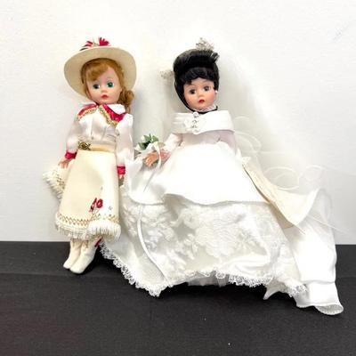 Madame Alexander Cissette  Cowgirl & Father Of Thr Bride Doll