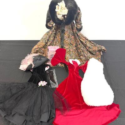 Mostly Franklin ￼Mint Collectible, Doll Clothing Featuring Paisley Coat