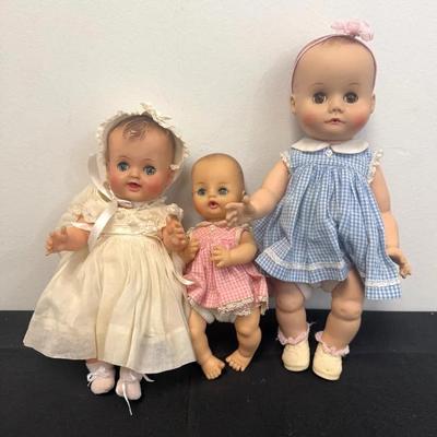 Madame Alexander Vintage Drink And Wet Dolls