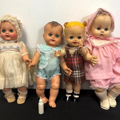 4 Collectible Baby Dolls
