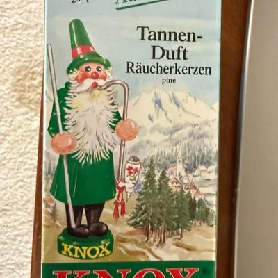 Knox German Pine Scent Incense Cones Lot of Five Boxes