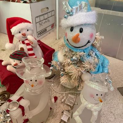 Snowman Holiday Décor Collection 