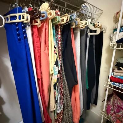 Women’s Pants and Skirts Closet Lot in Assorted Colors and Styles