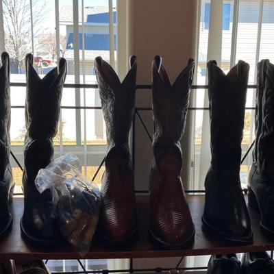 Sale Photo Thumbnail #8: Section of nice boots “like new”