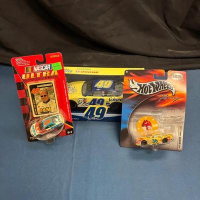 Ken Schrader NASCAR Collectibles (2 1:64 Cars, 1 1:24 Car)