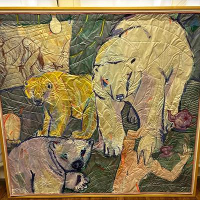 “Bears Amongst Us” Tapestry By Nancy Erickson