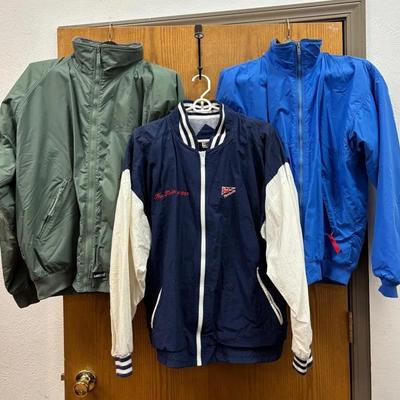 Vintage Collectible Windbreakers, Reebok-Tinker Cup 1990, LA Loving-Spruce Goose, Patagonia