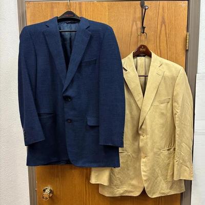 Lot Of 2 Vintage Paul Stuart Blazers- Made In Canada