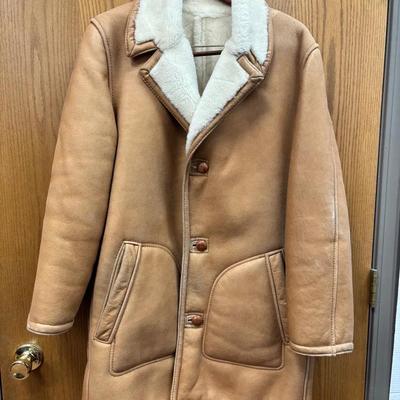 High Plains Lambskin Coat Made In Helena,MT