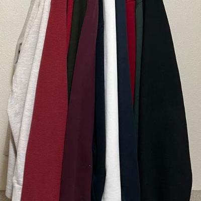 (11) Men's Size Large Sweaters - L.L. Bean, Notika, Cutter Buck