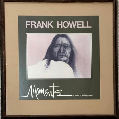 Frank Howell " Moments" Framed Glass Front Print A Series Of Lithographs