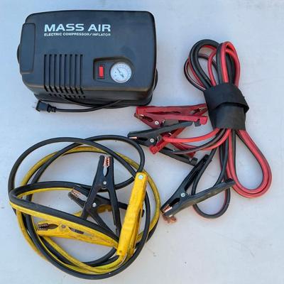 
Mass Air Electric Compressor With 2 Sets Of Jumper Cables