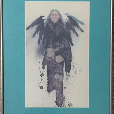 Frank Howell Framed Print Markay Gallery Lakewood Colorado 1983