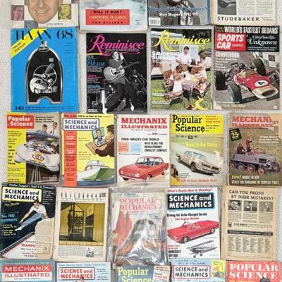 Assorted Vintage Magazines - TV And Radio, Haan, Flying, Popular Science, Mechanix, And More