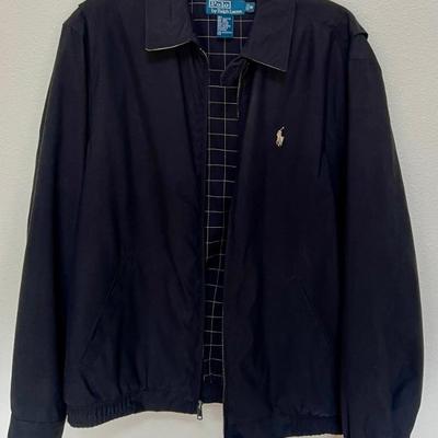 Men's Medium Polo By Ralph Lauren Zip Up Jacket