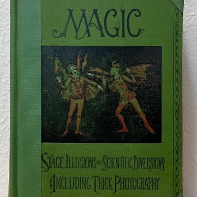 1898 Rebound Magic Stage Illusions And Scientific Diversions By Munn & Co. Publishing