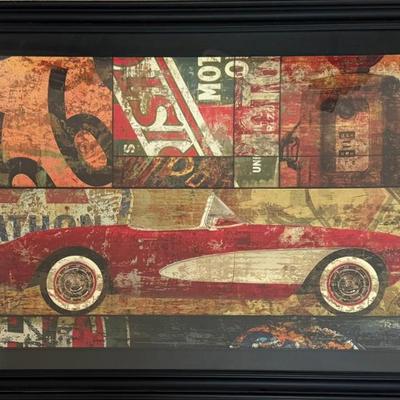 Framed Print Cruisin' On 66