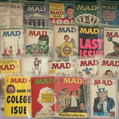 1960-1969 Sleeved MAD Magazines