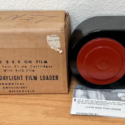 Vintage Lloyd Daylight Film Loader With Original Box And Manual