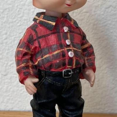 Buddy Lee Dungerees Resin Bobble Head