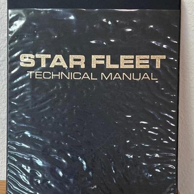 
1975 Star Trek Star Fleet Hard Back Technical Manual