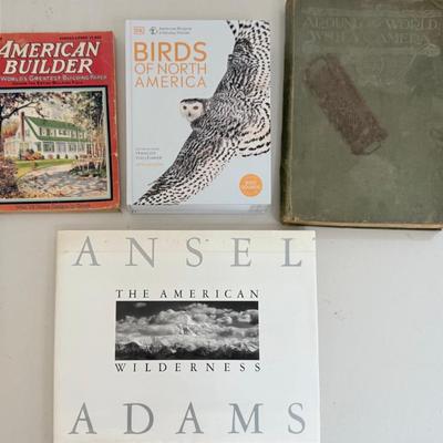 Ansel Adams 1990 First Edition, American Builder, Birds Of North America, Around The World With A Camera