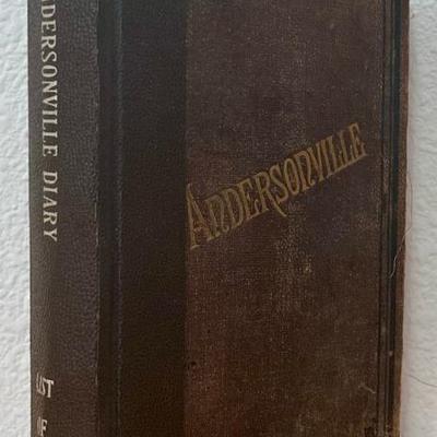 Rebound 1881 Andersonville Diary List Of The Dead Hard Back Book