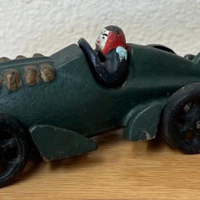 Vintage Cast Iron Hubley Fishtail Race Care