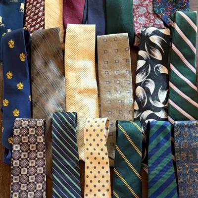 Vintage Silk Ties - The Art Of Escher - Pavone - Disney - Reed - Feiss - Varese -