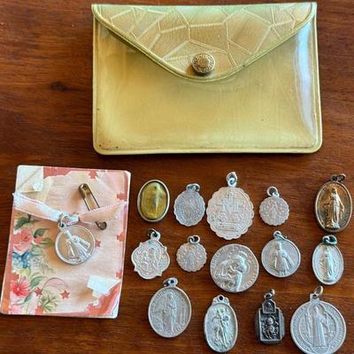 Assorted Vintage Religious Medallions