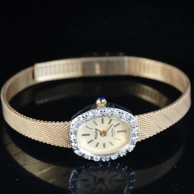Dufonte by Lucien Piccard Ladies' Watch with Diamond Bezel