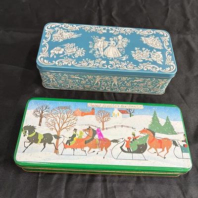 Decorative Tin Containers