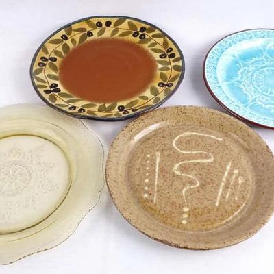 Authentic Italian Hand Painted, Federal Glass, HEFF Stoneware, and Blue China Dinnerware