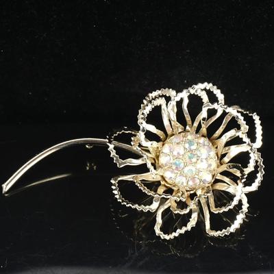 Vintage 1967 Sarah Coventry "Moon Flower" Brooch