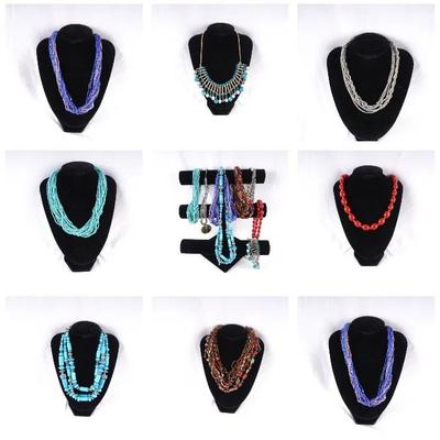 Women's Multicolored Costume Jewelry Necklaces - Assorted Sizes