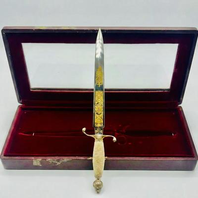 U.S. Historical Society George Washington Presentation Dagger #305