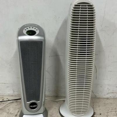Lasko Element Heater & Honeywell Air Purifier 