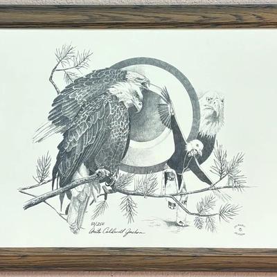 Eagles in Quiet Vigil, by Anita Caldwell Jackson