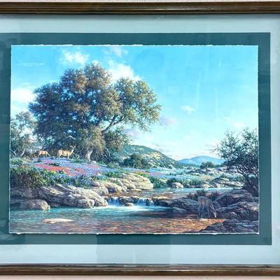 Larry Dyke Quiet Encounter - Deer, Specimen/Sample Edition.