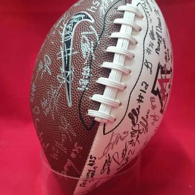 Autographed Nike Football – Arizona Wildcats Team Signed