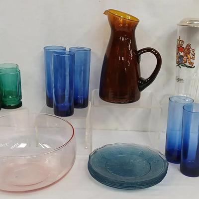 Vintage Glasses- Decanter and Decor